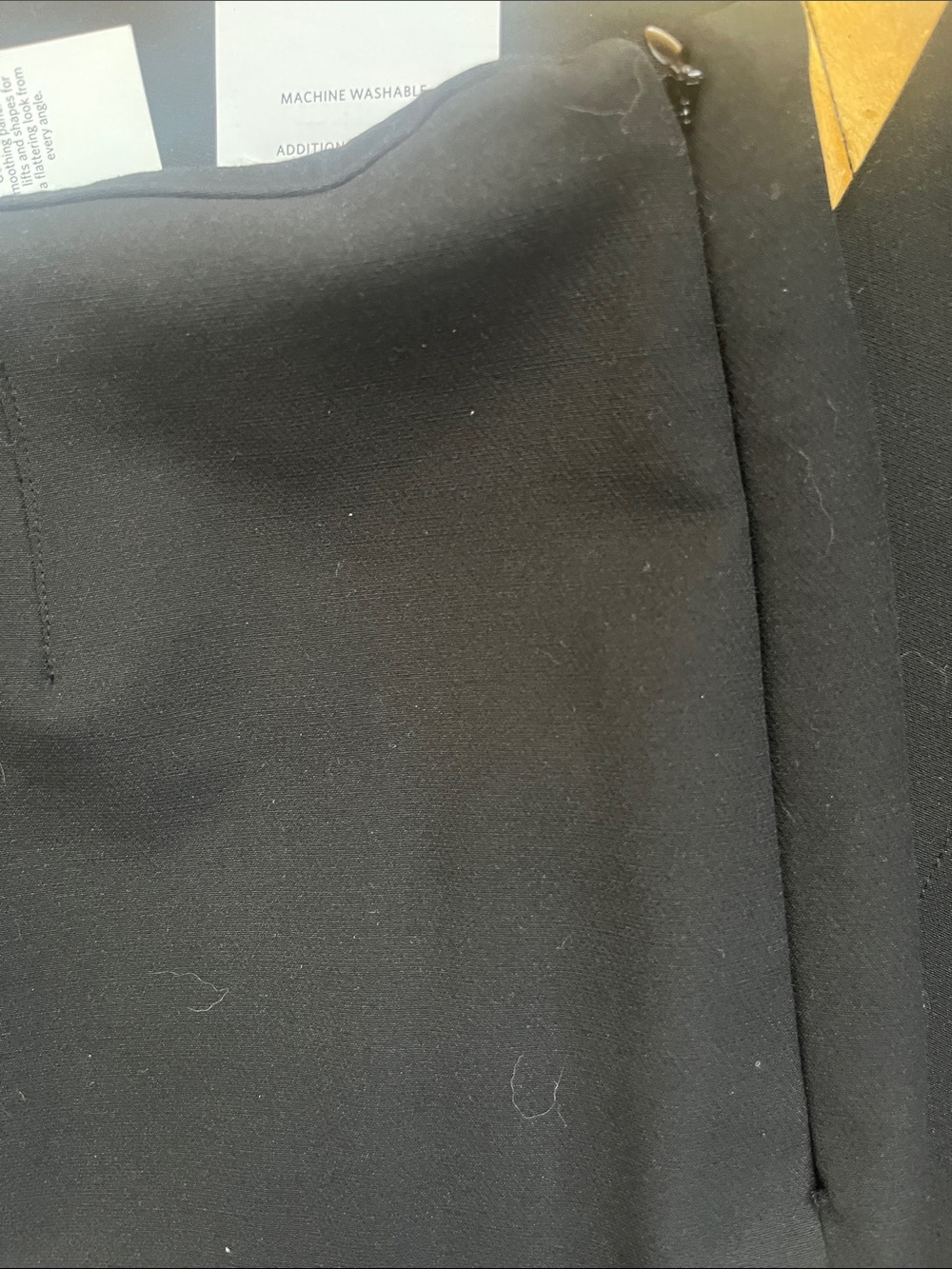 White House Black Market Black Stretch Skinny Pants - Picture 4 of 5